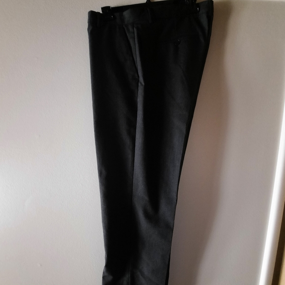 Calvin Klein Gray Dress Slacks Pants 34x34 - Picture 3 of 4